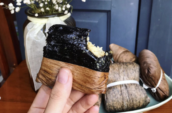Thưởng thức bánh gai Tứ Trụ trứ danh