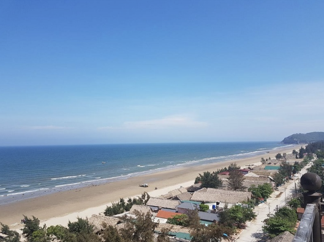 Biển Hải Hòa Ngắm hoàng hôn tuyệt đẹp khi đến Thanh Hóa 