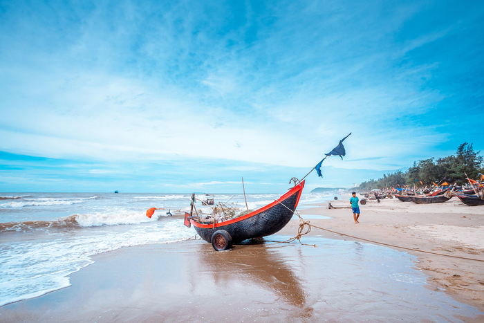 Biển Sầm Sơn Thanh Hóa - Bức tranh thủy mặc đẹp ngất ngây